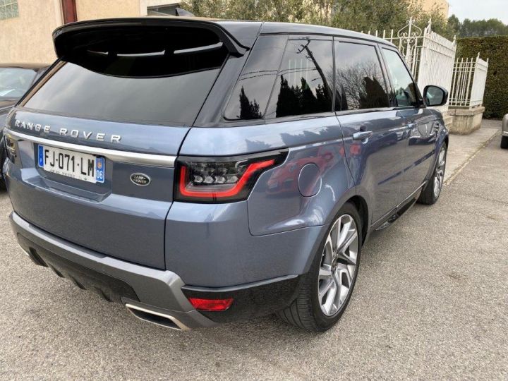 Land Rover Range Rover Sport II (2) 2.0 P400E 17CV PHEV 404 HSE AUTO Bleu Clair Metal - 7