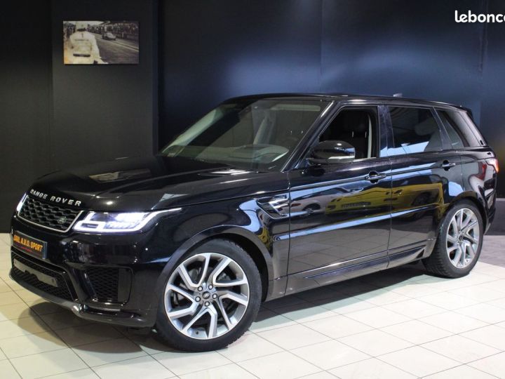 Land Rover Range Rover Sport LAND II (2) 2.0 SI4 300 20CV HSE AUTO 7PL Garantie 12M P&MO Noir - 1