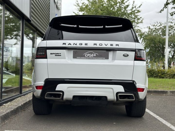 Land Rover Range Rover Sport LAND ROVER RANGE ROVER SPORT II (2) P400E 2.0 PHEV 404CH HSE DYNAMIC AUTO BLANC - 5