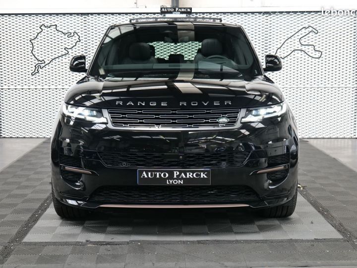 Land Rover Range Rover Sport New land hse dynamique 460e hybrid 1ere main francais tva recuperable full options toit ouvrant panramique dvd arriere ja 23 carbone sieges chauffants Noir - 2