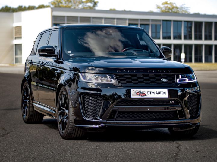 Land Rover Range Rover Sport SVR II (2) V8 5.0 L 575 Ch SUPERCHARGED Ultimate Black/santorini Black - 15