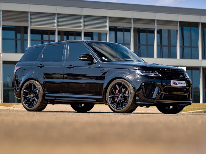 Land Rover Range Rover Sport SVR II (2) V8 5.0 L 575 Ch SUPERCHARGED Ultimate Black/santorini Black - 13