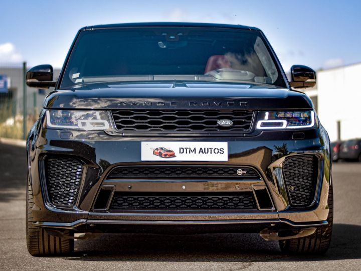 Land Rover Range Rover Sport SVR II (2) V8 5.0 L 575 Ch SUPERCHARGED Ultimate Black/santorini Black - 11