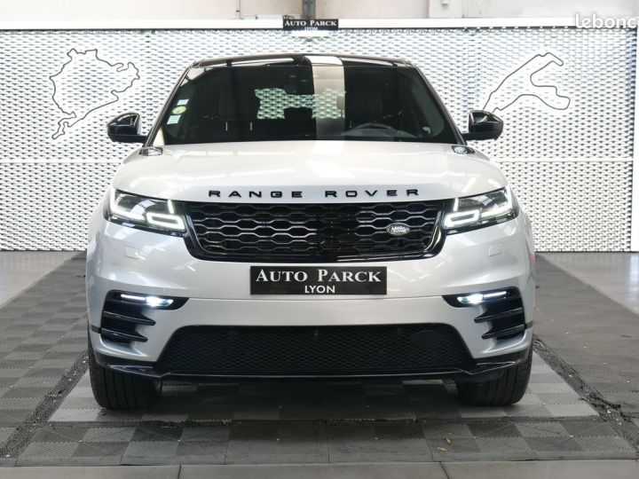 Land Rover Range Rover Velar 3.0D V6 300ch R-Dynamic HSE BVA 1ERE MAIN FRANCAIS SUIVI A JOUR GPS XENON CAMERA 360° AUDIO MERIDIAN DETECTEUR ANGLES MORTS + LIGNE BLANCHE KEY LESS G Gris - 2