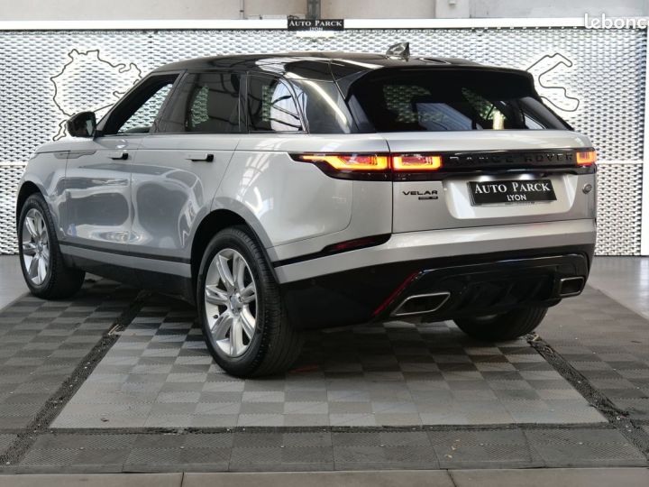 Land Rover Range Rover Velar 3.0D V6 300ch R-Dynamic HSE BVA 1ERE MAIN FRANCAIS SUIVI A JOUR GPS XENON CAMERA 360° AUDIO MERIDIAN DETECTEUR ANGLES MORTS + LIGNE BLANCHE KEY LESS G Gris - 4