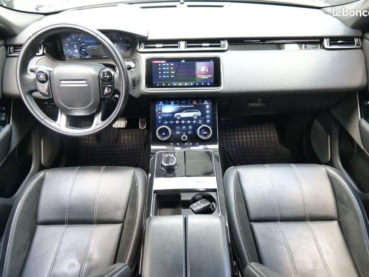 Land Rover Range Rover Velar 3.0D V6 300ch R-Dynamic HSE BVA 1ERE MAIN FRANCAIS SUIVI A JOUR GPS XENON CAMERA 360° AUDIO MERIDIAN DETECTEUR ANGLES MORTS + LIGNE BLANCHE KEY LESS G Gris - 6