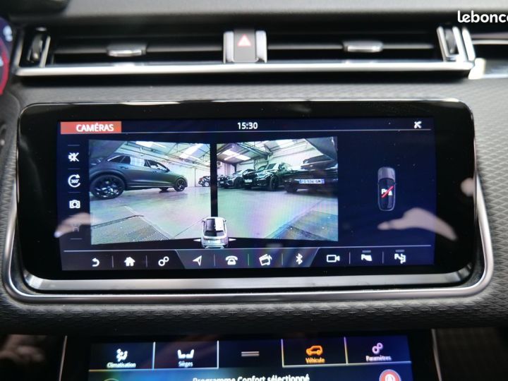 Land Rover Range Rover Velar 3.0D V6 300ch R-Dynamic HSE BVA 1ERE MAIN FRANCAIS SUIVI A JOUR GPS XENON CAMERA 360° AUDIO MERIDIAN DETECTEUR ANGLES MORTS + LIGNE BLANCHE KEY LESS G Gris - 9