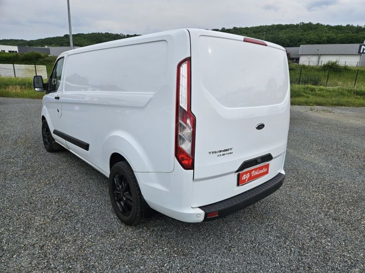 Light van Ford Transit Steel panel van TRANSIT CUSTOM TDCI 130CV BVA  BLANC  - 4