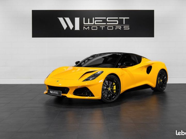 Lotus Emira First Edition V6 3.5 405 – 1°Main Française PAS DE MALUS Châssis Sport 1197EMOIS Jaune - 1