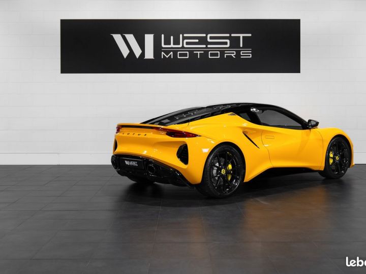 Lotus Emira First Edition V6 3.5 405 – 1°Main Française PAS DE MALUS Châssis Sport 1197EMOIS Jaune - 4