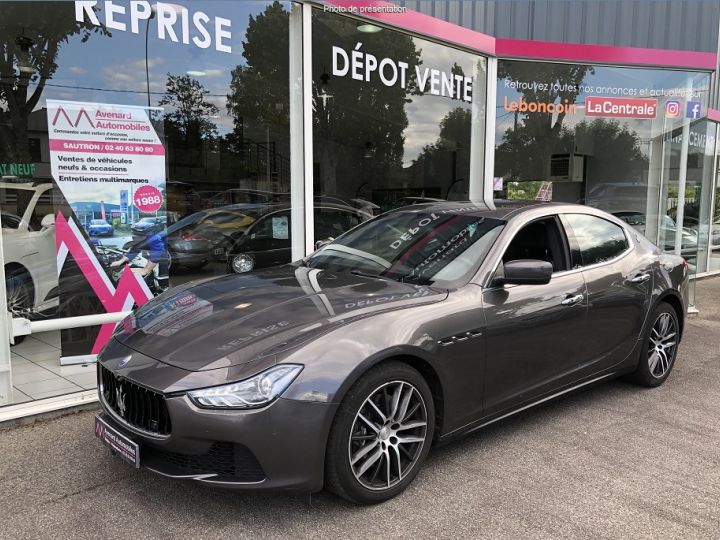 Maserati Ghibli 3.0 V6 275 Marron - 1