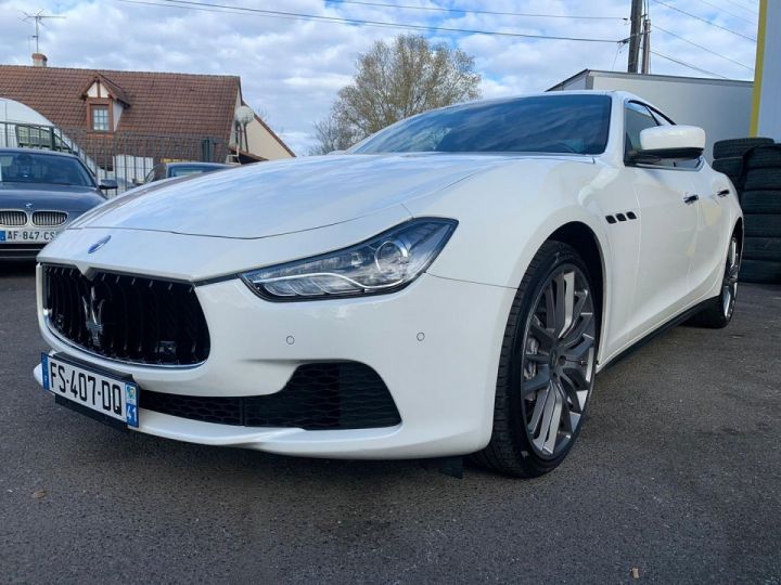 Maserati Ghibli 3.0 V6 275CH START/STOP DIESEL Blanc - 7