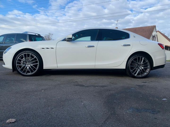 Maserati Ghibli 3.0 V6 275CH START/STOP DIESEL Blanc - 8