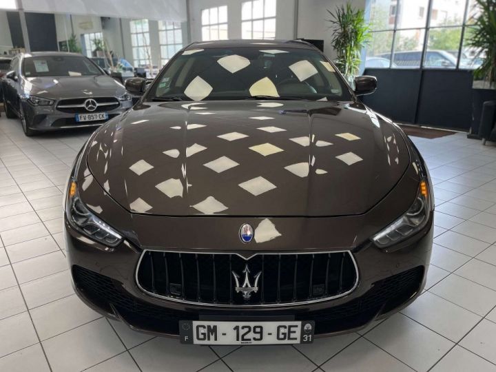 Maserati Ghibli 3.0 V6 275CH START/STOP DIESEL Marron - 3