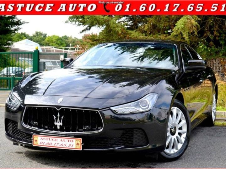 Maserati Ghibli 3.0 V6 275CH START/STOP DIESEL Noir - 1