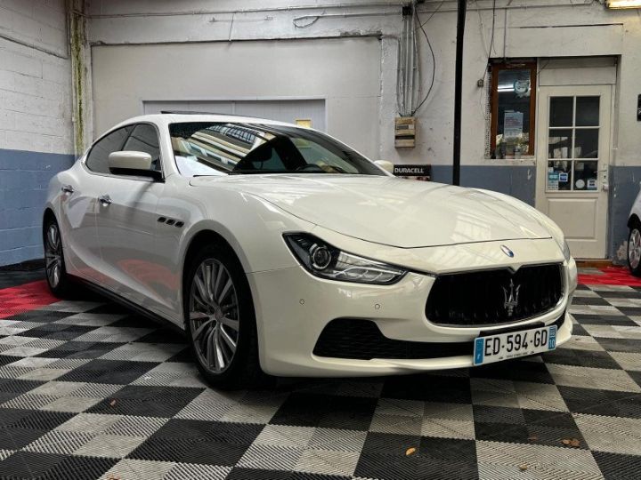 Maserati Ghibli 3.0 V6 275CH START/STOP DIESEL Blanc - 3