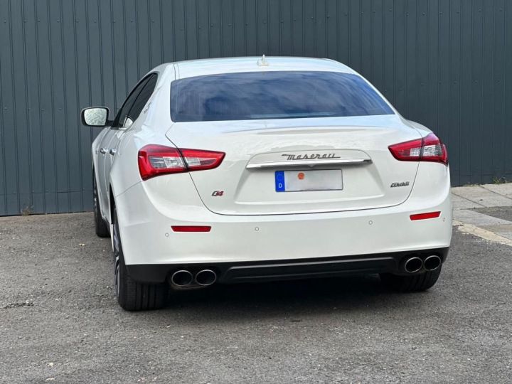 Maserati Ghibli 3.0 V6 SQ4 Blanc - 4
