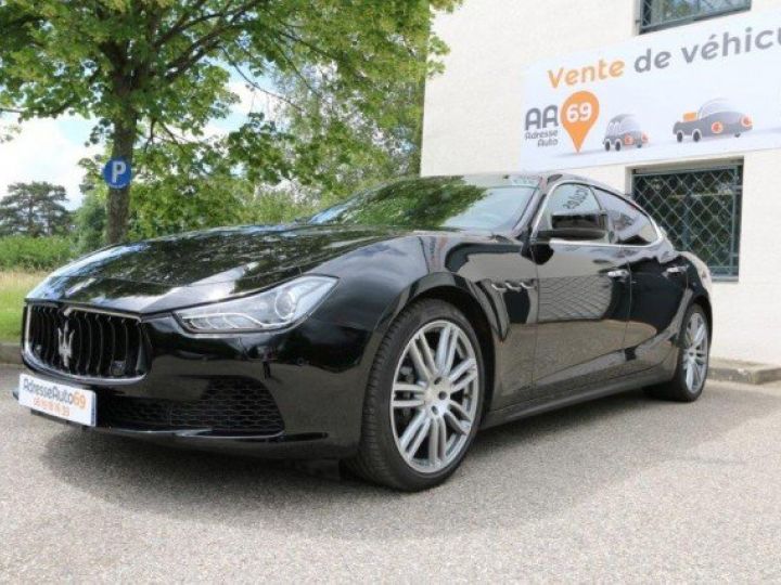 Maserati Ghibli 3.0 V6 SQ4 411CV      Essence NOIR - 3