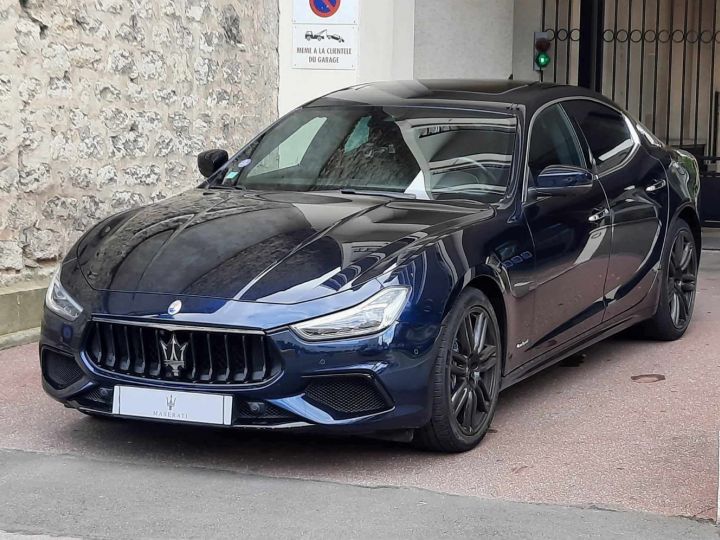 Maserati Ghibli L4 MHEV 330 HYBRID BLEU TROFEO - 1