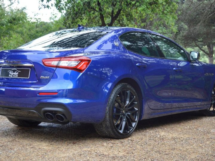 Maserati Ghibli MAGNIFIQUE MASERATI GHIBLI II GRANSPORT 3.0 V6 D 275ch BVA8 VALEUR NEUF + DE 100Ke BLU EMOZIONE PACK BLACK CARPLAY 21 BOWERS & WILKINS FULL LED SOFTC Blu Emozione Metal - 10