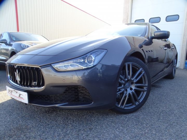 Maserati Ghibli S 3.0L 411PS V6/Skyhook Echappement Sport  Jantes 20 Camera .... gris anthracite met - 1