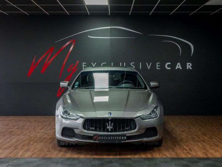 Maserati Ghibli V6 3.0 S Q4 - Toit Ouvrant - Pack Sport + Business Plus + Premium + Confort + Carbone - Révisée 01/2023 - Gar. 12 Mois Gris Métallisé - 8