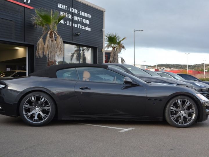 Maserati Grancabrio Gran CABRIO 4.7 V8 440 Cv Origine France Echapp. Sport Regul. Vitesse BOSE   Noir - 3