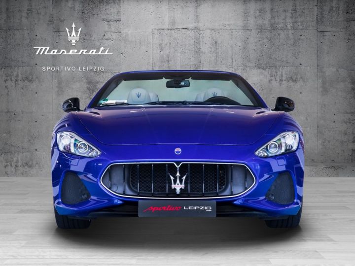 Maserati Grancabrio V8 4.7 460 SportLine Carbon Caméra HKardon JA20 Garantie 12 mois Prémium Bleu - 3