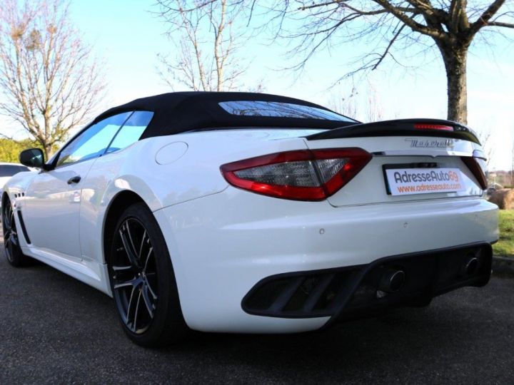 Maserati Grancabrio V8 4.7 MC STRADALE BVA 460CV BLANC - 13