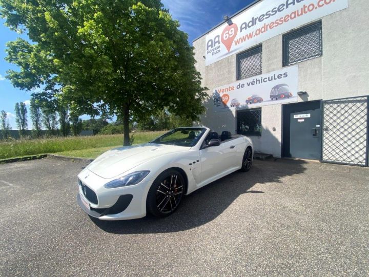 Maserati Grancabrio V8 4.7 MC STRADALE BVA 460CV BLANC - 46