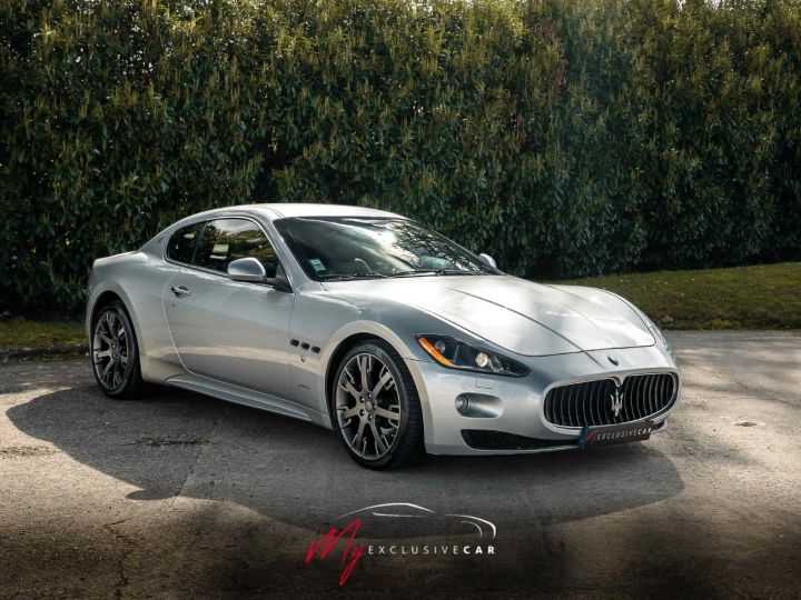 Maserati GranTurismo 4.7 S BVR - Embrayage 30% - PARFAIT Etat - Carnet complet et à jour (révision 04/2024) - Garantie 12 Mois Gris Argent (grigio Touring) - 7