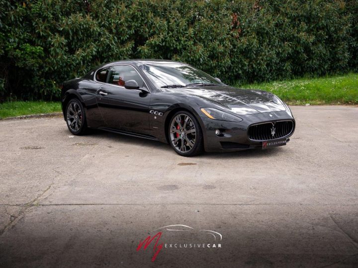 Maserati GranTurismo 4.7 S BVR - Garantie 12 Mois - Carnet Complet Et à Jour (révision Sera Faite Pour La Vente) - Très Bon Etat - Intérieur Cuir Rouge Gris Foncé Métallisé - 7