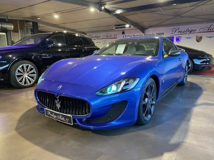 Maserati GranTurismo GRAN TURISMO 4.7 V8 MC Sport Line boite F1 Origine France Embrayage Neuf Full Carnet Bleu - 1