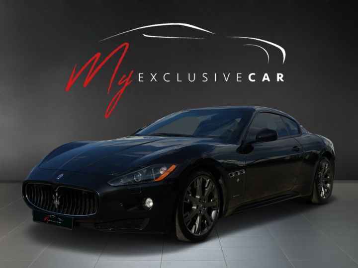 Maserati GranTurismo S 4.7 V8 440 CH BVA - Carnet Maserati - ECHAPPEMENT SPORT X PIPE URUTU - Garantie 12 Mois - Bose - Sièges Chauffants électriques à Mémoire Noir Métallisé - 1