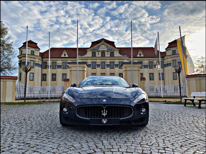 Maserati GranTurismo S 4.7 V8 CAMBIOCORSA F1 / ECHAPPEMENT SPORT / BOSE / GARANTIE 12 MOIS BLEU METALLISE - 2