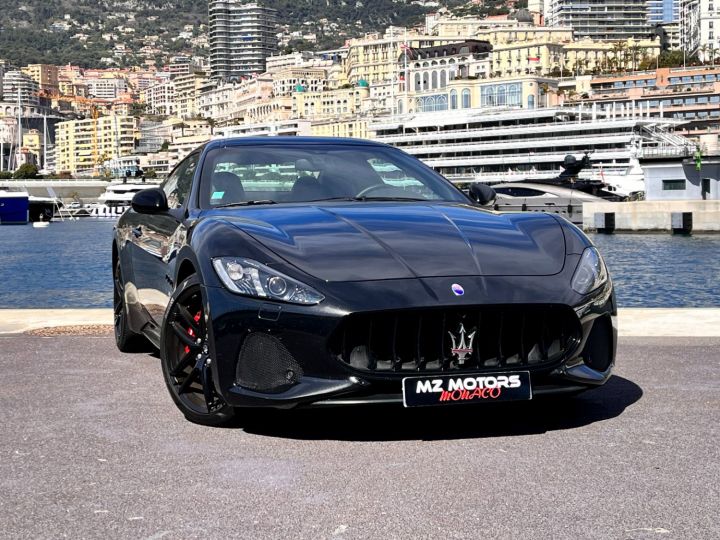 Maserati GranTurismo SPORT 4.7 V8 460 CV BVA - NERISSIMA Nero Carbonio Métal Vendu - 9