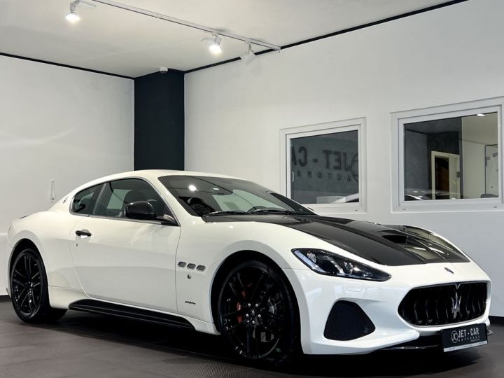 Maserati GranTurismo V8 4.7 460 Sport Pack Carbon Caméra HKardon JA20 Garantie 12 mois Prémium BLanche - 4