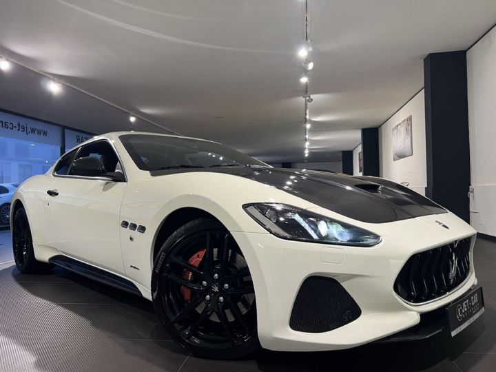 Maserati GranTurismo V8 4.7 460 Sport Pack Carbon Caméra HKardon JA20 Garantie 12 mois Prémium BLanche - 14