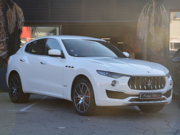 Maserati Levante 3.0 V6 430 SQ4 GranLusso Origine France TVA Dériv VP GRAN LUSSO Blanc - 2