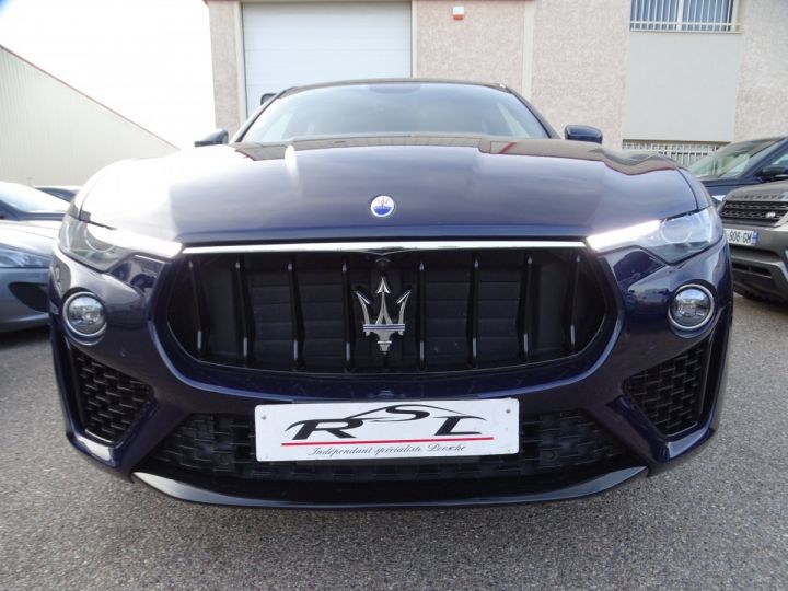 Maserati Levante LEVANTE 3.0 V6 Q4 GRANSPORT  Jtes 21 Cameras 360  Harman Kardon Hayon électrique.... bleu passion met - 3