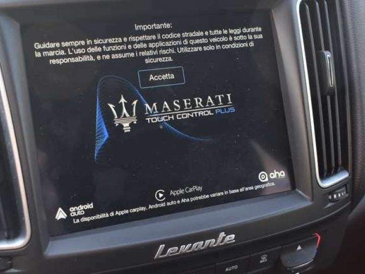 Maserati Levante Maserati Maserati Levante V6 Diesel 275 CV AWD  Toit ouvrant Garantie 12 Mois Noir - 8