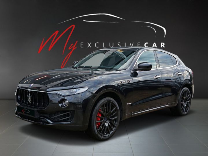 Maserati Levante S Q4 GranSport 430 Ch - Origine France - Carnet MASERATI à Jour - Pack Sport Dark Look + Assistant Conducteur Plus + Premium - Gar. 12 Mois Noir Métallisé (nero Ribelle) - 1