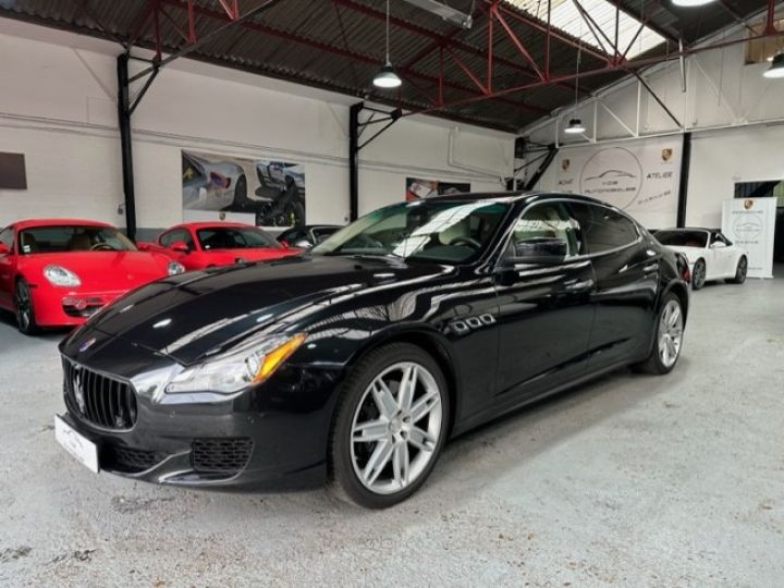 Maserati Quattroporte MASERATI QUATTROPORTE SQ4 V6 410CV / POZZI / 27500KMS Noir - 1