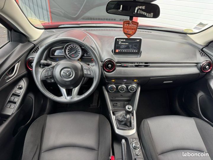 Mazda CX-3 Skyactiv-D 1.5 D 16v 2WD 105cv SUV 4x4 bv6- gps- écran tactile- sièges chauffants démarrage sans clé jantes allu- led regulateur de vitesses reprise G Rouge - 4