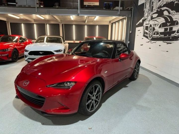 Mazda MX-5 Mazda MX-5 2.0L 160Ch Sports-Line Recaro 1er Main Bose / 26 Rouge Métallisé - 10