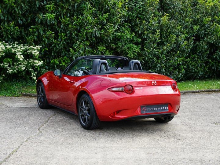 Mazda MX-5 MAZDA MX5 1.5L Rodaster Dynamique 131 Ch - GARANTIE 12 MOIS - Entretiens à Jour - Très Bon état - Capote Souple Manuelle Rouge Métal - 7