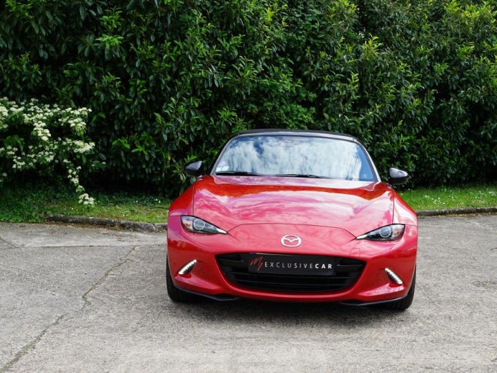 Mazda MX-5 MAZDA MX5 1.5L Rodaster Dynamique 131 Ch - GARANTIE 12 MOIS - Entretiens à Jour - Très Bon état - Capote Souple Manuelle Rouge Métal - 15