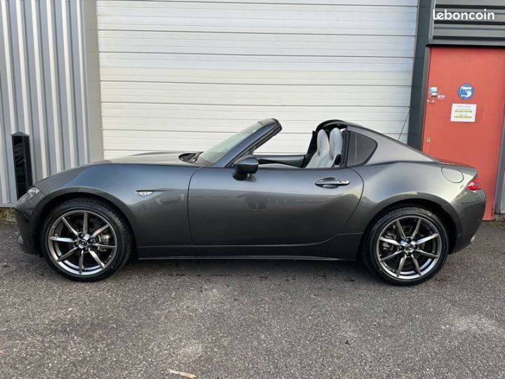 Mazda MX-5 mx5 iv rf 2.0 skyactiv-g 184 selection cuir blanc Gris - 3