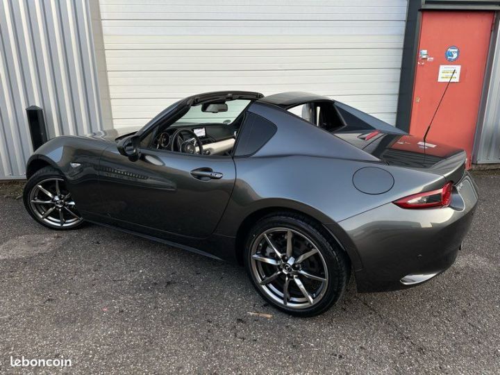 Mazda MX-5 mx5 iv rf 2.0 skyactiv-g 184 selection cuir blanc Gris - 5