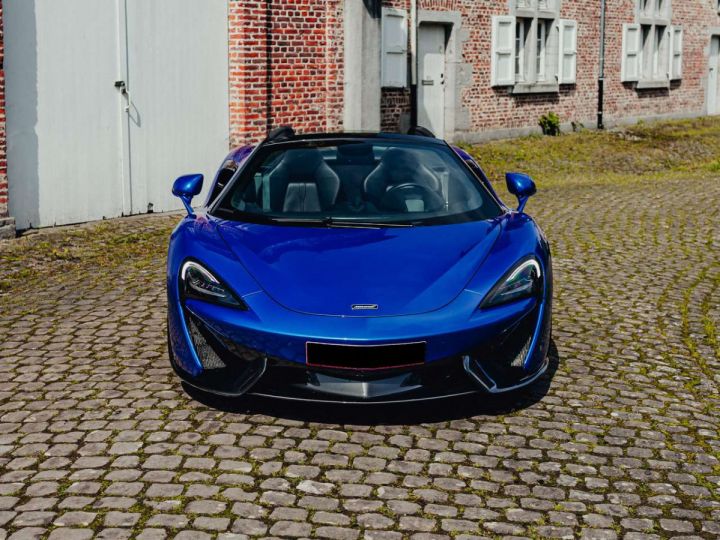 McLaren 570S Spider-Vega Blue-Xpel-Vat refundable-like new Bleu - 7